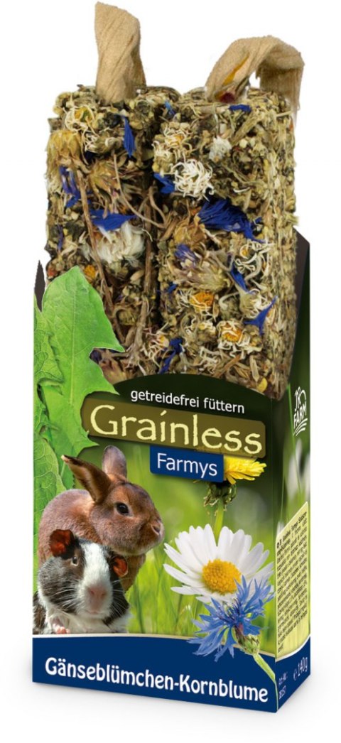 JR Farm Grainlees Farmy's kolba stokrotka bławatek 2 szt. JR Farm Grainlees Farmy's kolba stokrotka bławatek 2 szt.