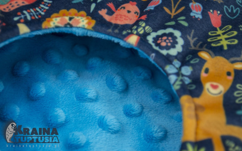 Hammock with sleeping bag "Forest Animals" for rat, degus Hammock with sleeping bag "Forest Animals" for rat, degus