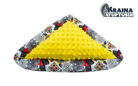 Legowisko narożne trójkątne "Abstrakcja" dla świnek morskich, gryzoni Legowisko narożne trójkątne "Abstrakcja" dla świnek morskich, gryzoni