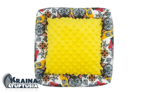 Legowisko z poduszką duże "Abstrakcja" dla królików i gryzoni Legowisko z poduszką duże "Abstrakcja" dla królików i gryzoni