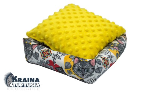Legowisko z poduszką średnie "Abstrakcja" dla świnek morskich Legowisko z poduszką średnie "Abstrakcja" dla świnek morskich