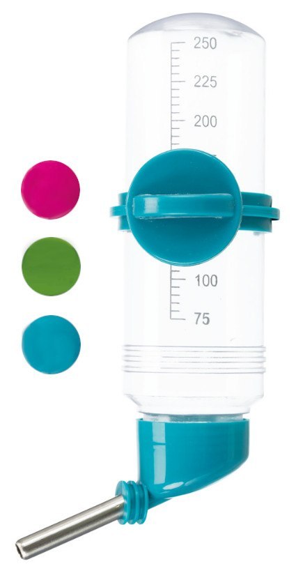 Trixie poidełko z mocowaniem 250ml różne kolory Trixie poidełko z mocowaniem 250ml różne kolory