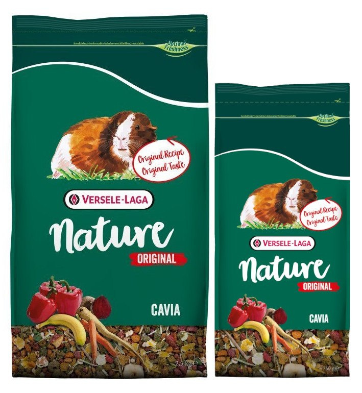 Versele-Laga Cavia Nature Original pokarm dla świnki morskiej Versele-Laga Cavia Nature Original pokarm dla świnki morskiej