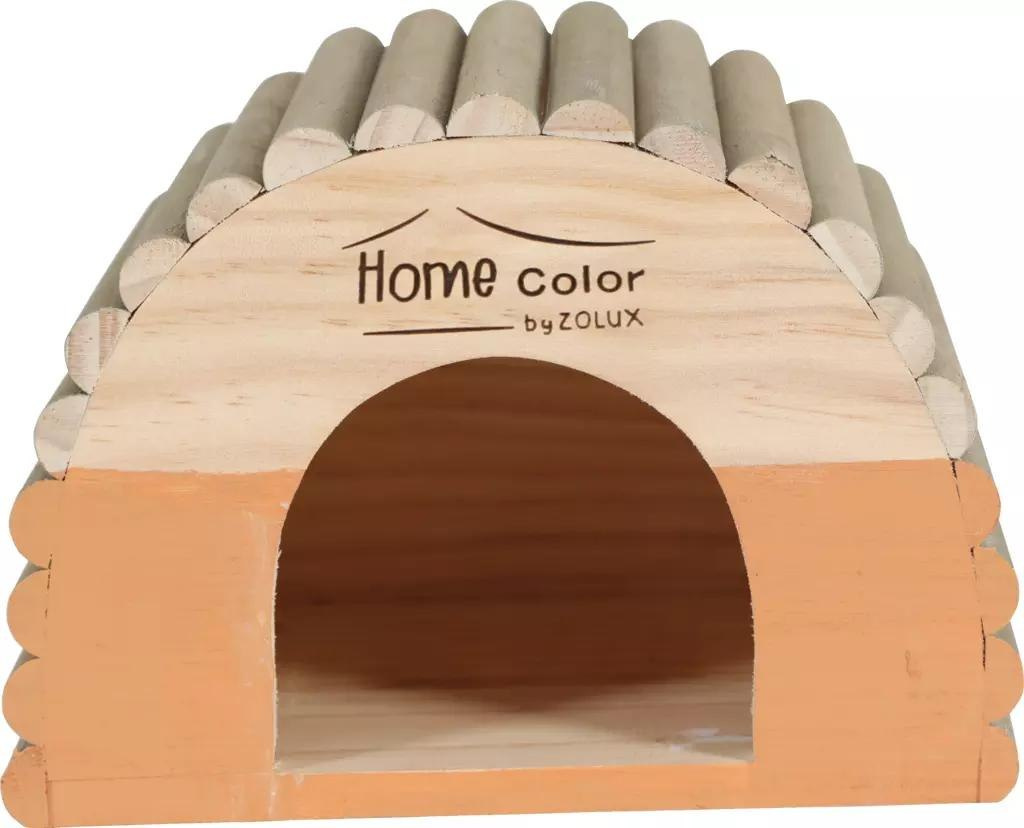 Zolux Home Color domek półokrągły dla jeży pigmejskich, szczurów i innych gryzoni S Zolux Home Color domek półokrągły dla jeży pigmejskich, szczurów i innych gryzoni S