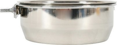Zolux miska metalowa do zawieszenia 9 cm 0,26 l Zolux miska metalowa do zawieszenia 9 cm 0,26 l