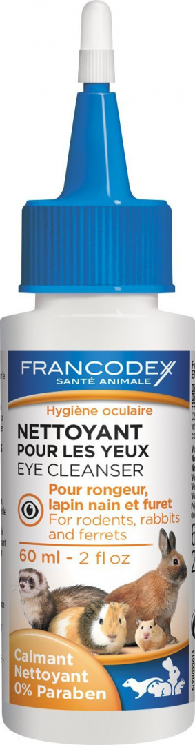 Francodex płyn do czyszczenia oczu dla gryzoni 60ml Francodex płyn do czyszczenia oczu dla gryzoni 60ml