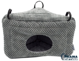 Domek narożny dla koszatniczek, szynszyli, świnek morskich