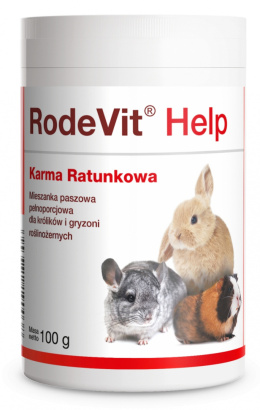 RodeVit Help karma ratunkowa 100g dla królików świnek morskich i innych gryzoni roślinożernych