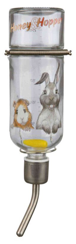 Trixie TX-60447 poidełko szklane królik świnka morska 500ml Trixie TX-60447 poidełko szklane królik świnka morska 500ml