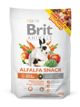 Brit Animals przysmak dla gryzoni Alfalfa 100g
