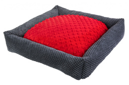 Bed with cushion "DOT" size XL 44x44cm for rabbits, ferrets