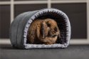 Tunel półokrągły XL "DOT" dla królików, fretek