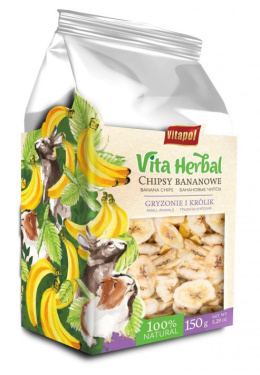 Vitapol Vita Herbal chipsy bananowe 150g