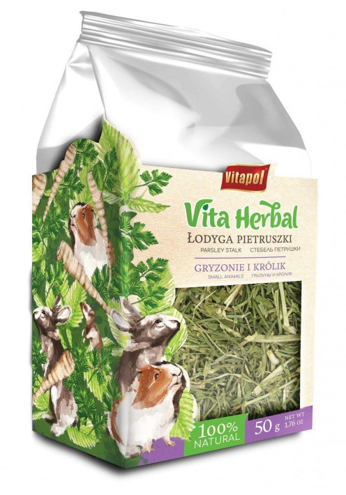 Vitapol Vita Herbal łodyga pietruszki dla gryzoni i królików 50g
