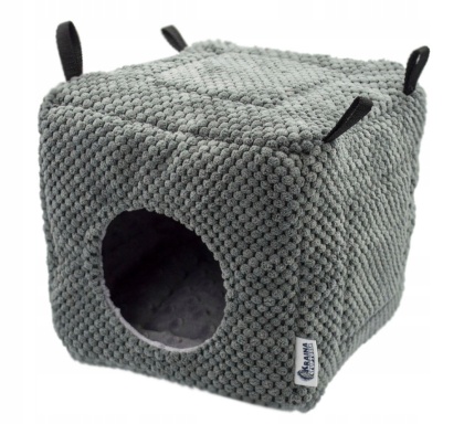 Cube house for chinchilla rat guinea pig