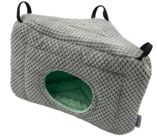 Domek narożny dla koszatniczek, szynszyli, świnek morskich