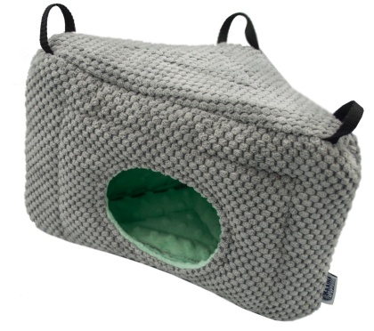 Domek narożny dla koszatniczek, szynszyli, świnek morskich