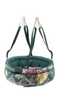 Swing for rodents with adjustable straps