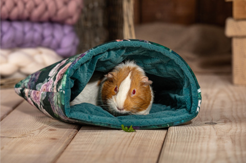 Sleeping bag for guinea pigs, rats, pygmy hedgehogs, rabbits