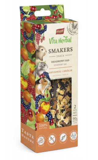 Vitapol Vita Herbal kolba smakers 2szt. Dziadkowy Sad 90g