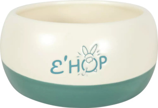 Zolux ceramic bowl EHOP 300ml green for rabbit, guinea pig, chinchilla