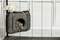 Corner house for rodents, chinchillas, rats, degus, guinea pigs