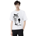 Szczur koszulka męska / damska z grubej bawełny organicznej T-shirt - koszulka ze szczurem