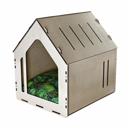 Wooden house for rabbit, guinea pig, ferret - things for rabbit, pigs