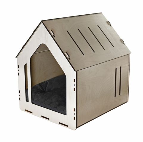 Wooden house for rabbit, guinea pig, ferret - things for rabbit, pigs