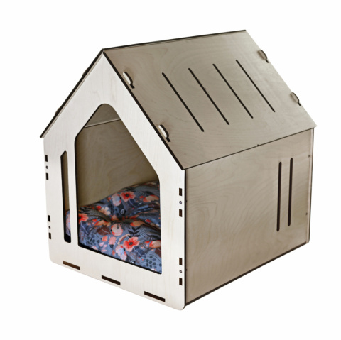 Wooden house for rabbit, guinea pig, ferret - things for rabbit, pigs