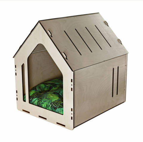 Wooden house for rabbit, guinea pig, ferret - things for rabbit, pigs