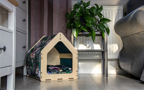 Wooden house for rabbit, guinea pig, ferret - things for rabbit, pigs