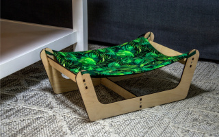 Hammock on a frame for guinea pigs - guinea pig hammock