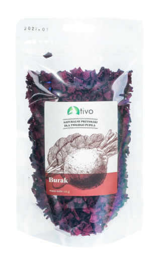 Tivo Beetroot 125g - a natural treat for rabbits, guinea pigs and chinchillas