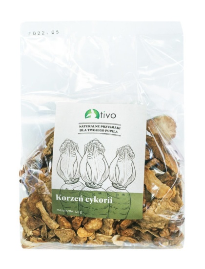 Tivo Korzeń Cykorii 125g cykoria - naturalny gryzak lla królików, świnek morskich, szynszyli