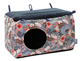 House with two entrances - RIGHT, for rats, chinchillas, chamois - cage accessories