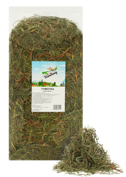 Factory Herbs HeroBunny TYMOTKA sianko BASIC 0,5 kg - sianko dla królików, świnek morskich, szynszyli