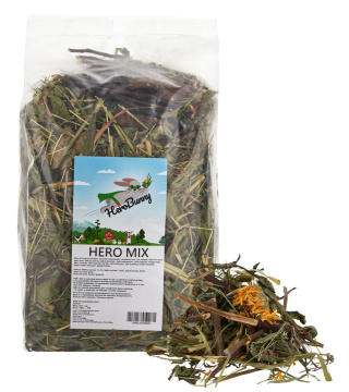 Factory Herbs Hero Bunny Mix - ziołowa mieszanka dla królików i gryzoni 1kg