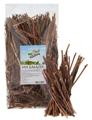 Factory Herbs Hero Bunny - MIX Twigs 500g - twig chews for rabbits and rodents.