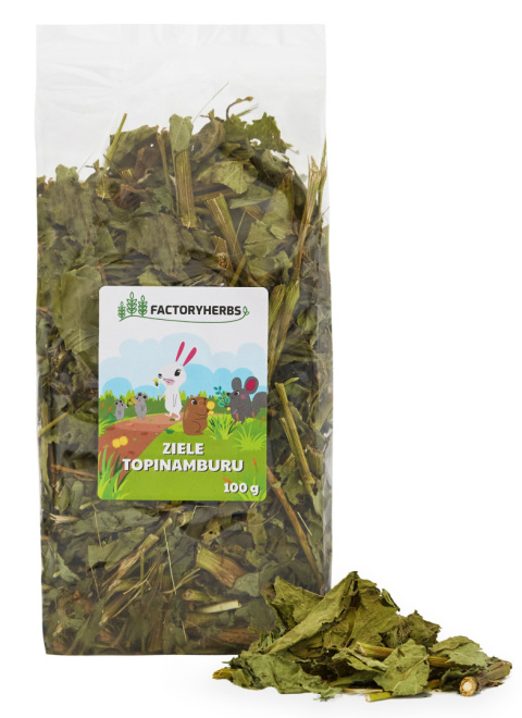 Factory Herbs ziele topinamburu 100g - zioła dla świnki morskiej, zioła dla szynszyli, zioła dla królików