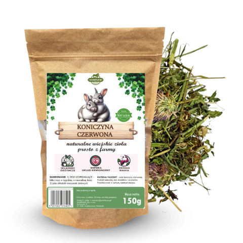 Samfarm red clover herb 150g