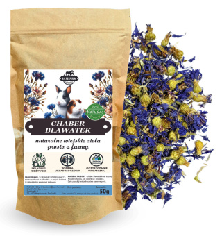 Samfarm kwiaty chabra bławatka 50g - chaber bławatek