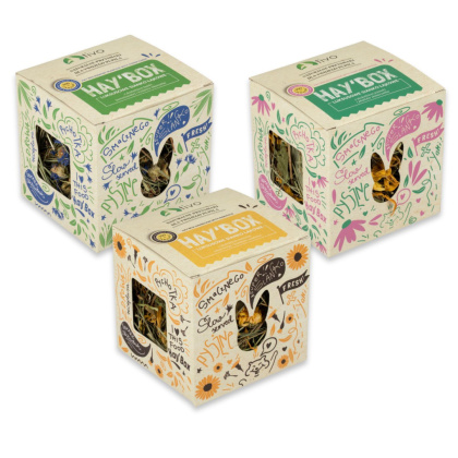 Tivo Hay'Box Set – Natural Toys for Rabbits and Rodents