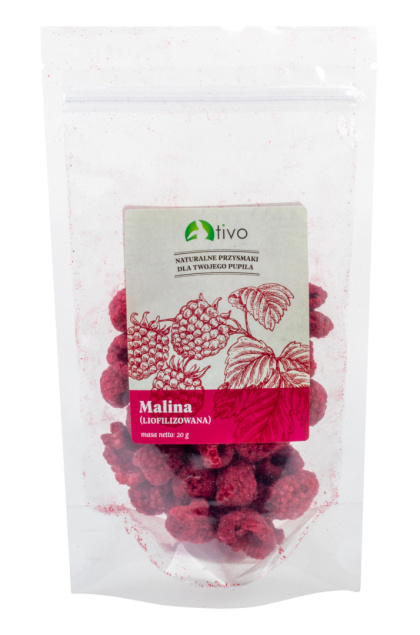 Tivo freeze-dried raspberry 20g - fruit for rabbits and rodents