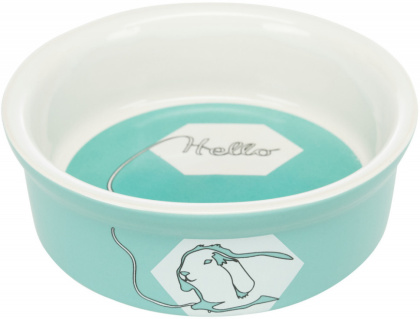 Trixie ceramic bowl for rabbit 240ml