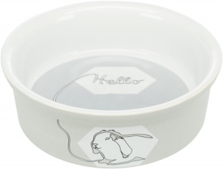 Trixie ceramic bowl for rabbit 240ml