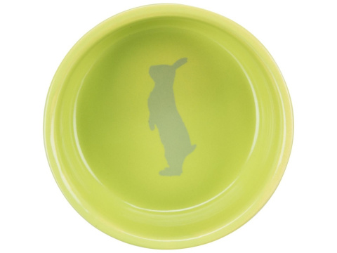 Trixie miska ceramiczna dla królika 250ml - zielona